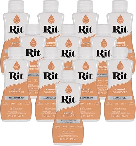 Miniatura 6 de Rit Dye - Tinte líquido para tela de 8 onzas para ropa, decoración y manualidades, caléndula (paquete de 1)