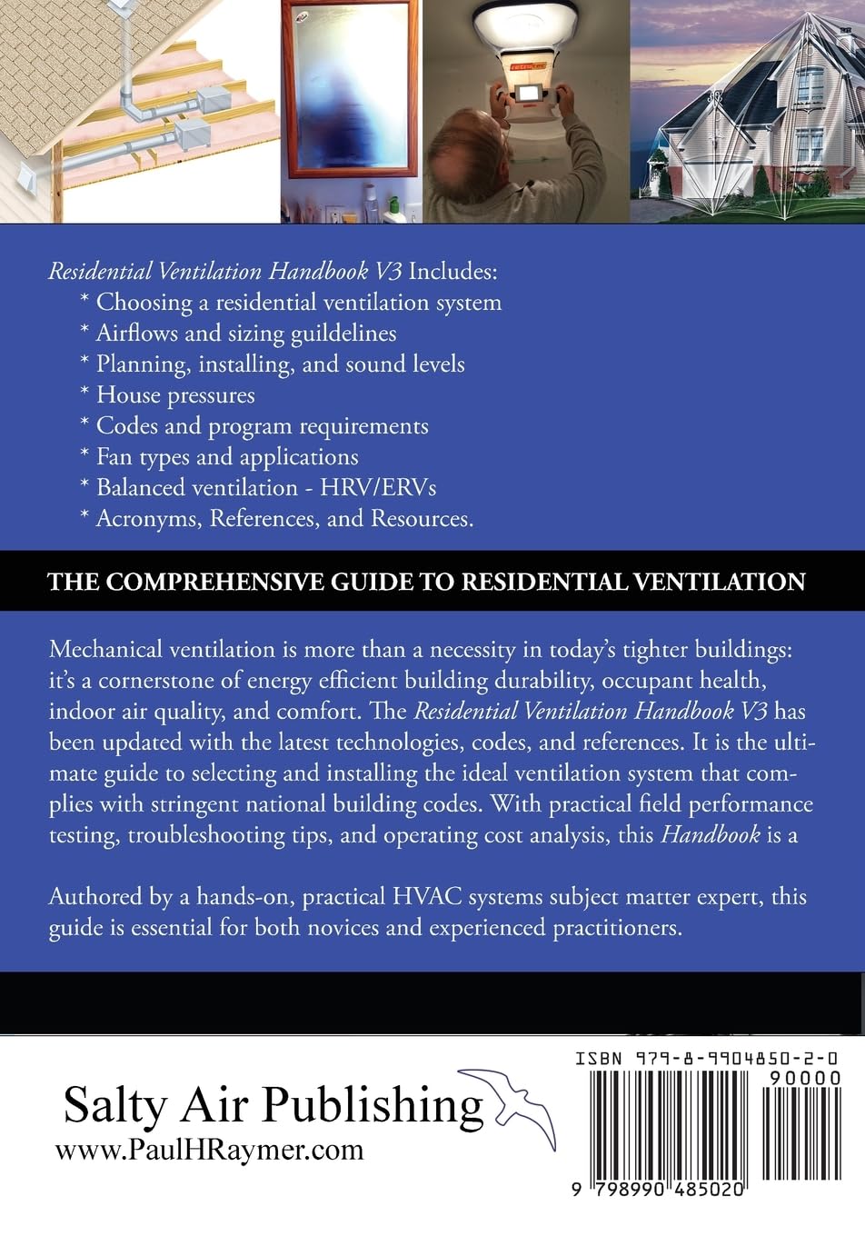 Residential Ventilation Handbook V3: Home Ventilation Management