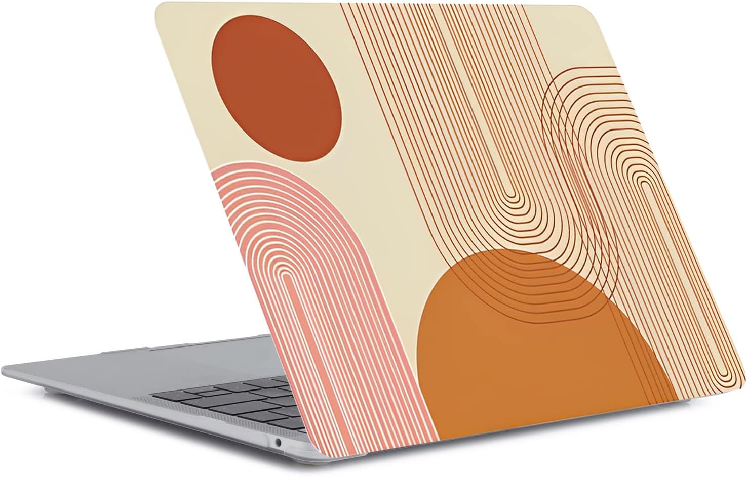 Laptop Hard Shell Case Compatible with New MacBook Pro 16 inch with Liquid Retina XDR Display & Touch ID 2021 Release Model A2485 M1, Color Printing Plastic Hard Shell Case Cover, Color Geometry