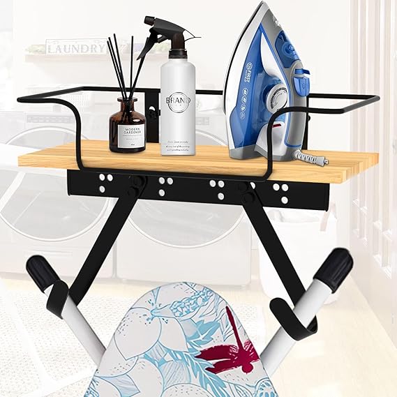 SUPPORT MURAL POUR Planche à Repasser Rangement Crochet économiseur D