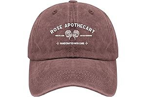 Rose Apothecary Mens Womens Black Hat Pigment Black Hat