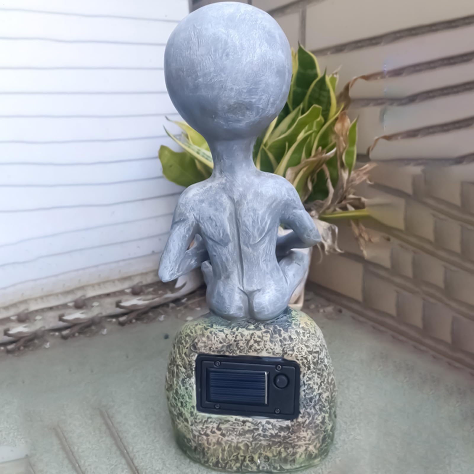 Lampy solarne ogrodowe Dekoracyjna wodoodporna statua z żywicy