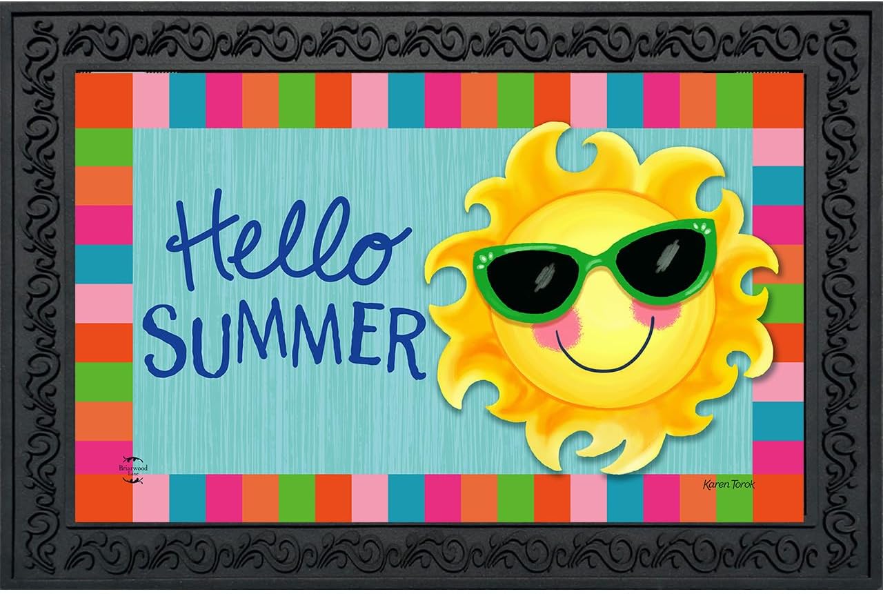 Briarwood Lane Hello Sun Summer Doormat
