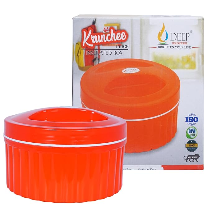Buy Deep Houseware Krunchee Insulated Tiffin Large 2 Compartments 555