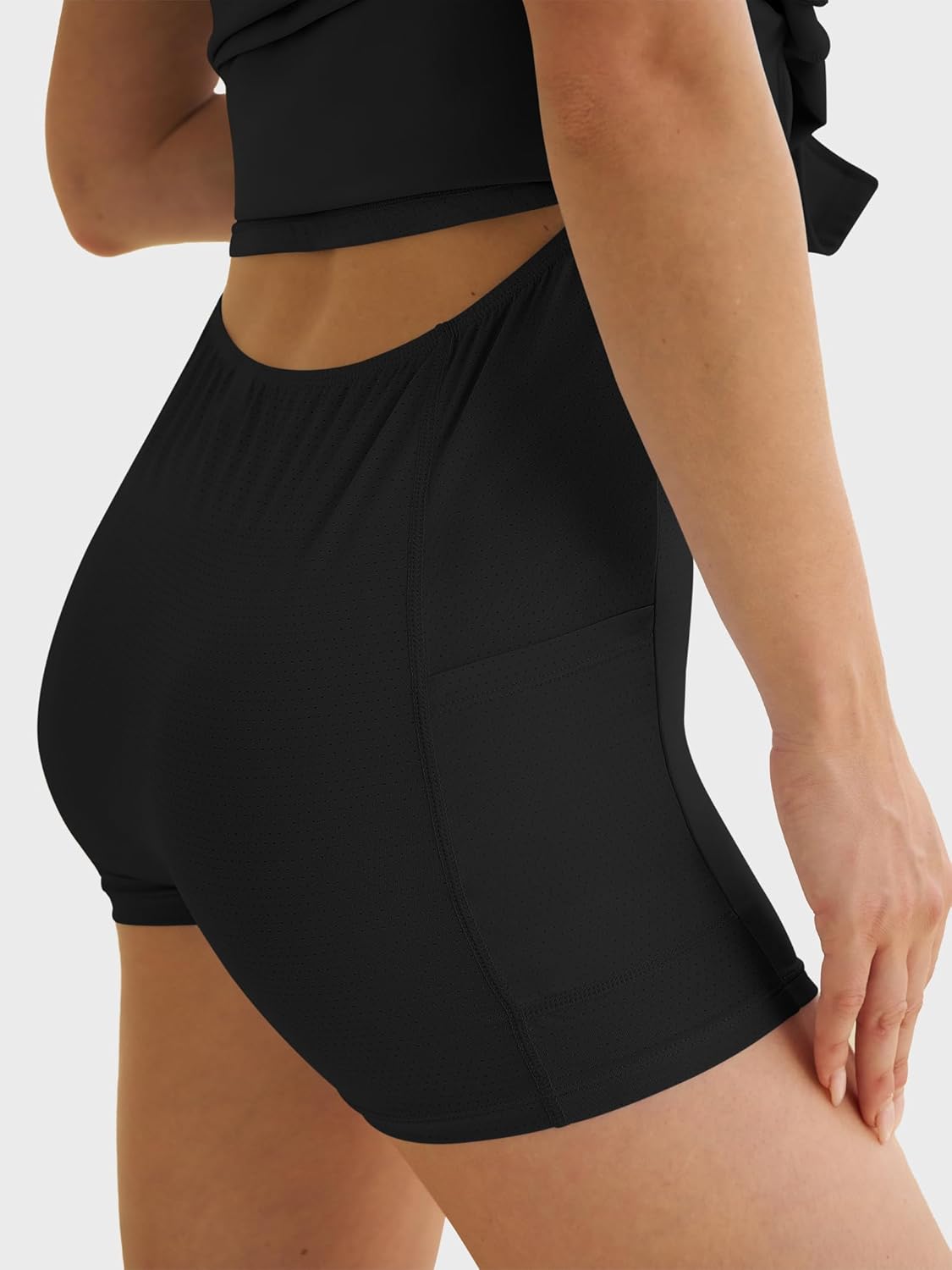 Caracilia Womens Tennis Dress Built in Shorts and Bra V Neck 2026 Summer Golf Athletic Workout Sport Mini Dress with Pockets - Image 5