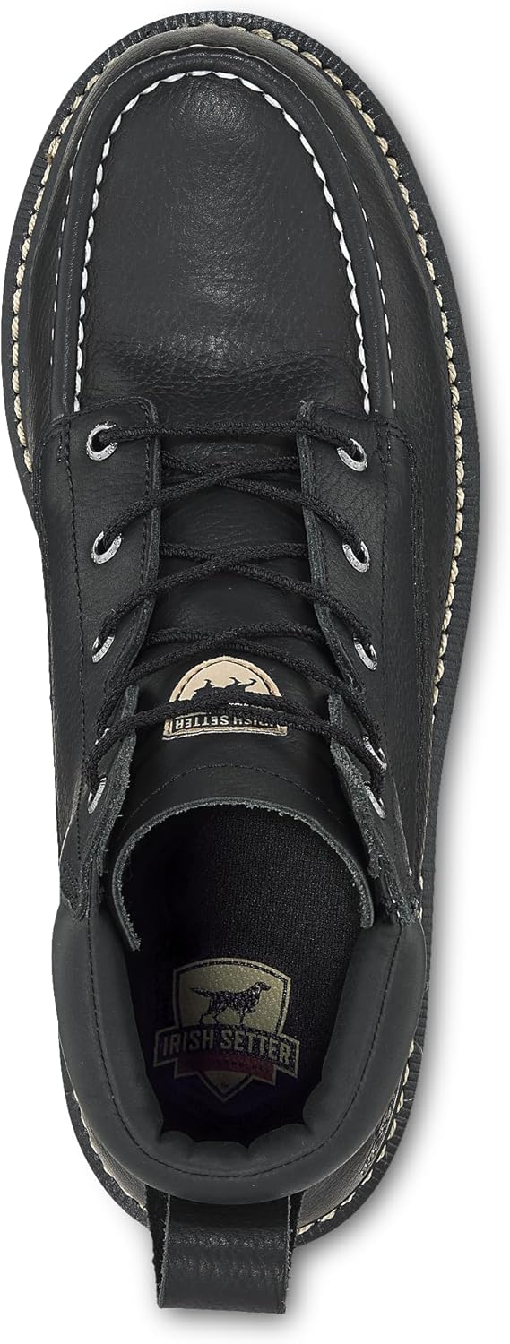 Irish Setter, Ashby, Men's, 6", Aluminum Safety Toe, Work Boot - Image 4