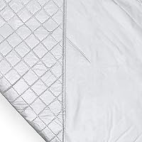 Vista 3 de Alfombrilla de planchado para planchar en cualquier lugar, manta portátil de planchado de viaje, 100% algodón, acolchada para proteger superficies