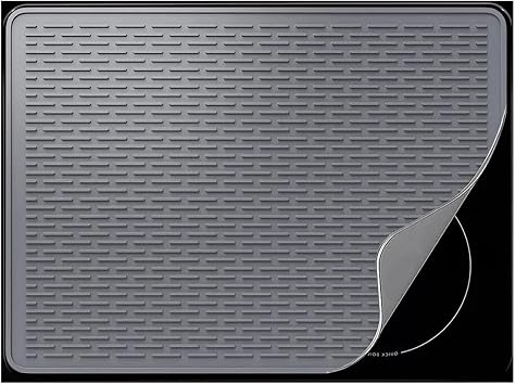 Silicone Electric Stove Cover Multifunction Home Induction Cooker Mat Kitchen Glass Top Protection for Kitchen Counter76X53CM