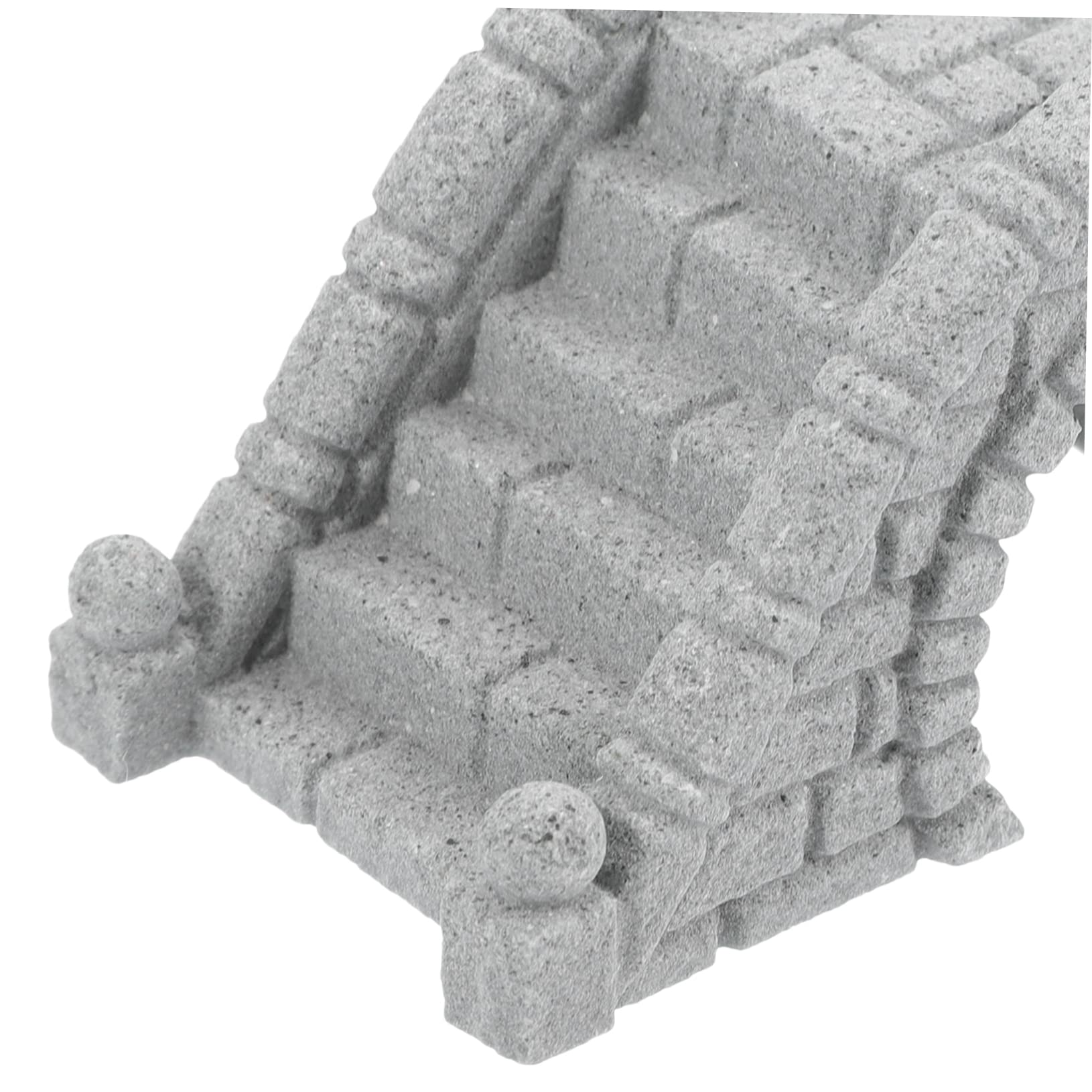PRETYZOOM 5 Juegos Puente De Piedra Micro Paisaje Puente del Paisaje del Acuario Adorno De Pecera Decoración Pecera Puente del Acuario Adorno De Puente Submarino Grey 2 Piezas * 5