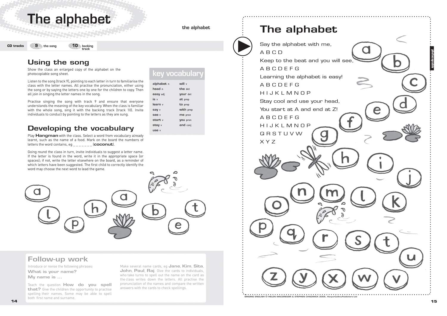 Singing English (Book + Audio): 22 Photocopiable songs and chants for learning English