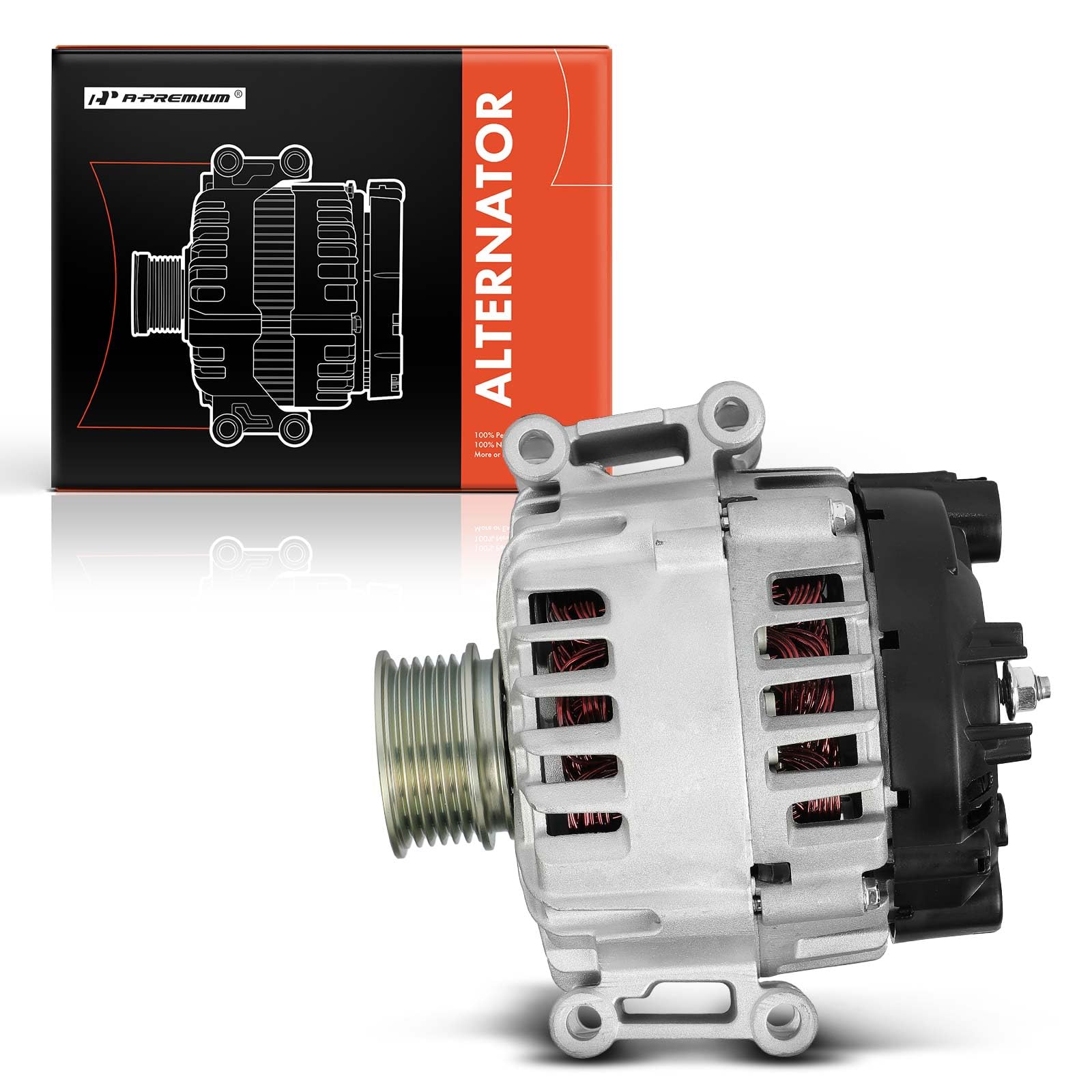 Frankberg 1x Lichtmaschine Kompatibel mit A3 8P1 1.8L-2.0L 2007-2012 A4 8E2 B6 1.6L-2.0L 2000-2004 A4 Avant 8D5 B5 1.6L 1996-2001 A4 Cabriolet 8H7 1.8L 2002-2005 Replace# TG15C017