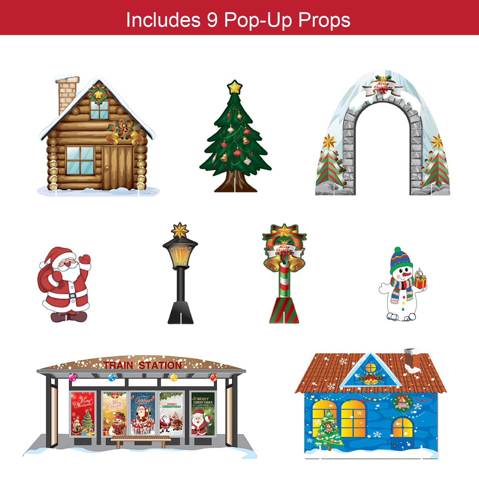 Christmas Workshop 81020 Deluxe Santa’s Express Delivery Christmas Train Set | 330CM Length Track | Realistic Sounds & Light | 26 Piece Set | Battery Operated