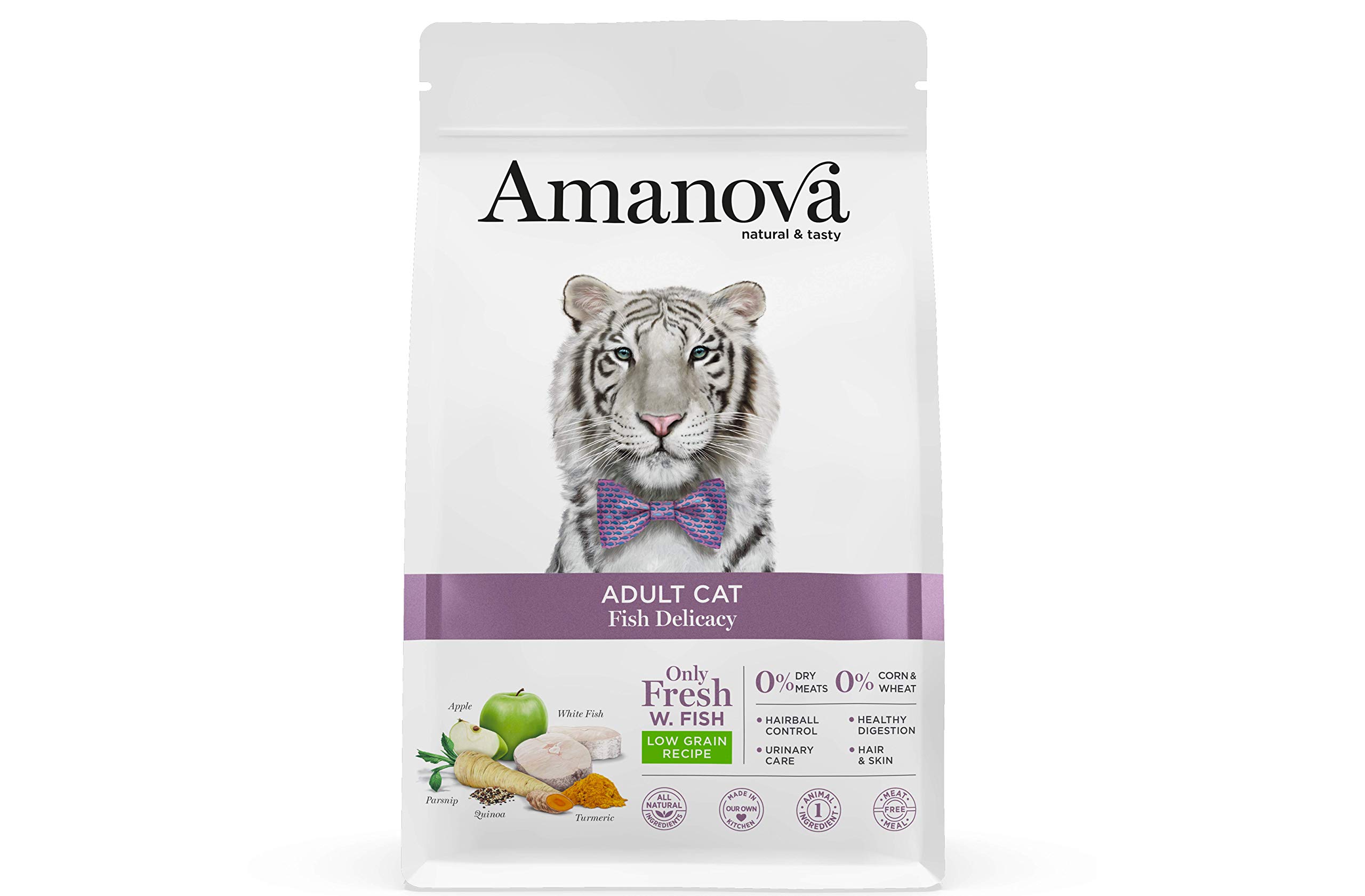 Amanova Dry Adult C Fish Delicacy White fish - 1.5kg
