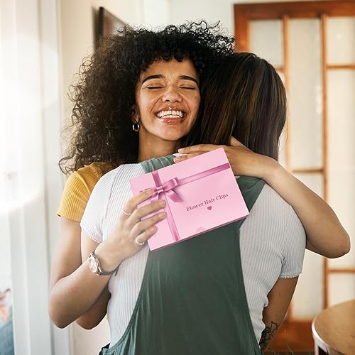 Miniatura 7 de Pinzas para el pelo de flores hawaianas para mujer, pinzas de pelo de hibisco, lindos accesorios para el cabello de playa de verano