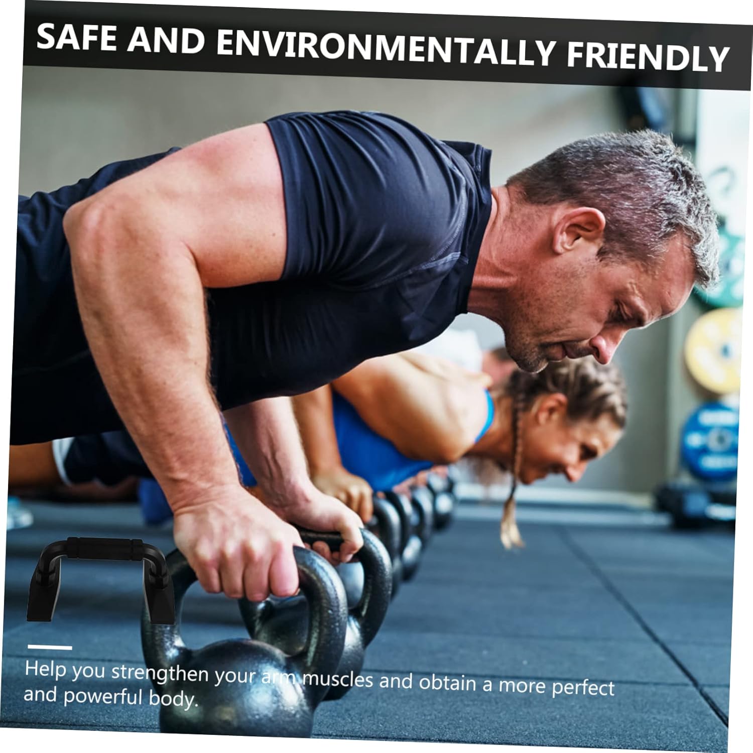 2Pcs Stands with Gravity Distribution for Arm Safety Portable Bodybuilding Fitness Equipment for Home Workout and Upper Body Strength Training