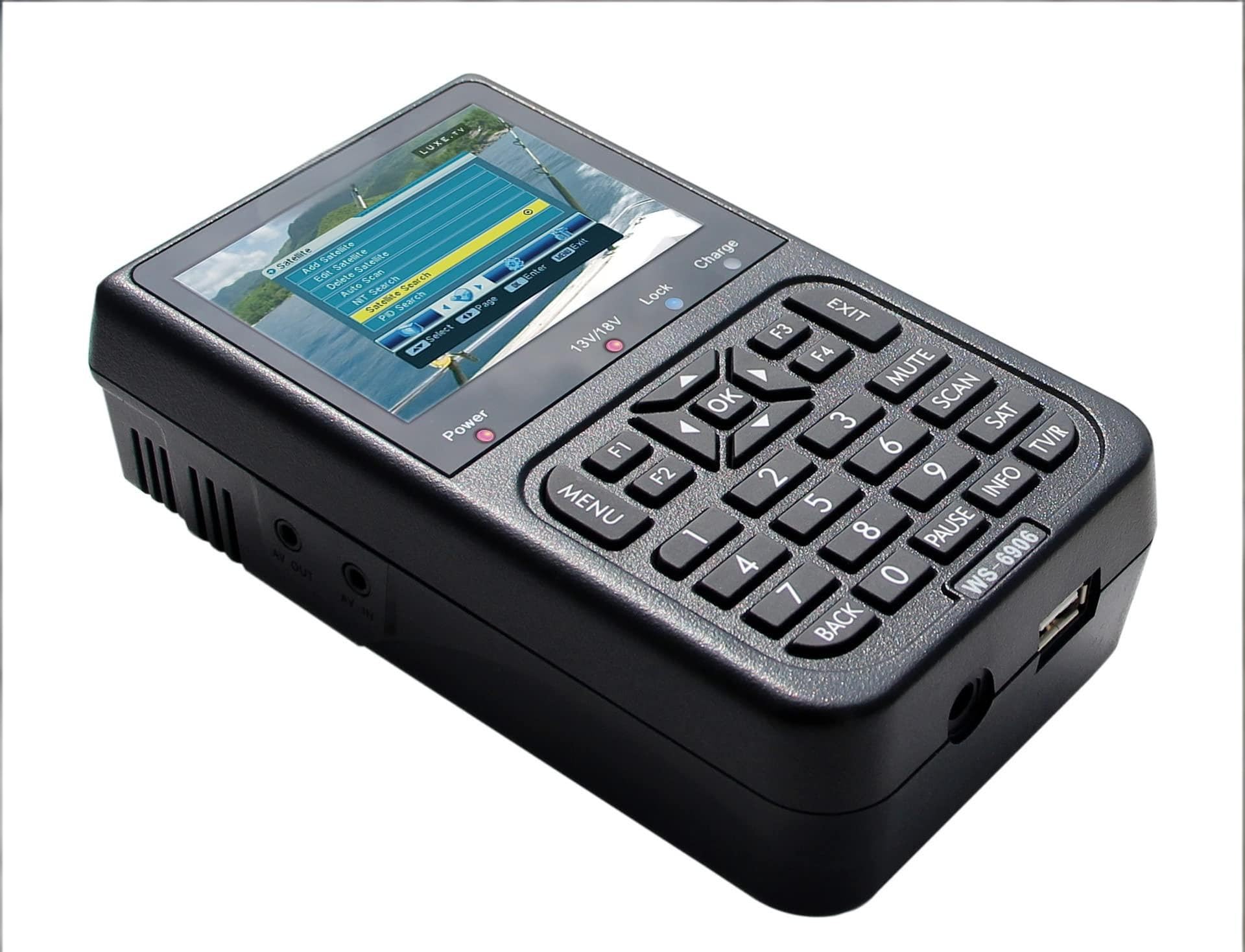 WS6906 Satellite Finder 3.5 "LCD Affichage Données Numérique Signal Finder Mètre 950 MHz - 2150 MHz