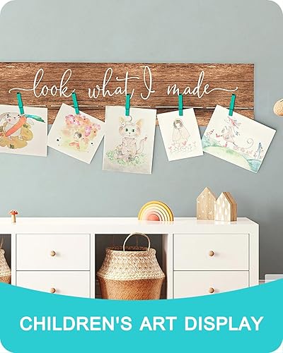 Vista 43 de Alfileres de ropa de madera para manualidades, pinzas de cierre de agarre fuerte, clips de ropa de madera de abedul, pinzas de ropa para colgar