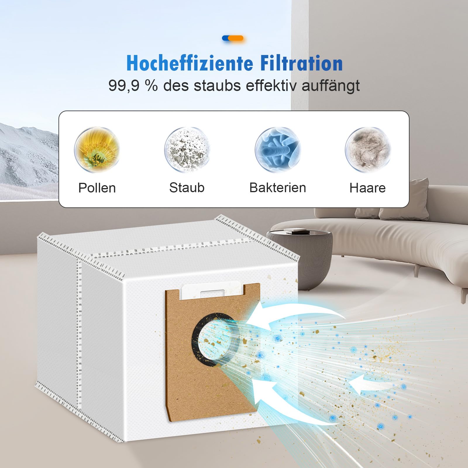 Bolsas De Polvo De 3 L Compatibles Con Aspiradoras Eufy 3 En 1