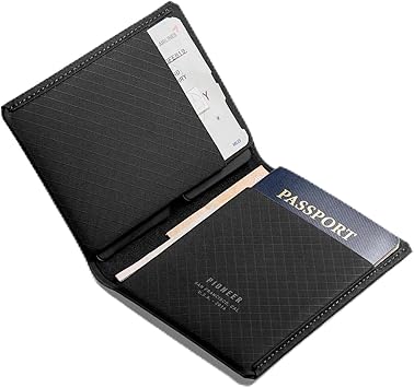 ★送料・関税込★omnipotent★memory passport wallet★ VPW102- Passport Holder For Travel With Magnetic Closure