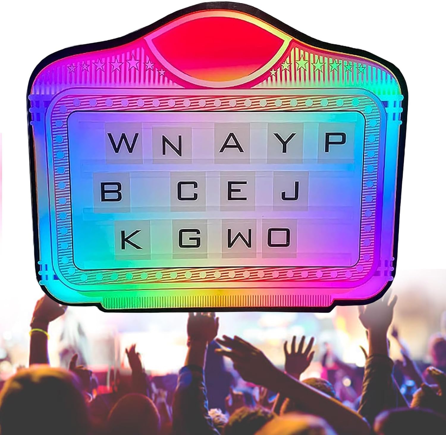 Club Bottle Presenter LED Letter Bottle Presenter Handheld LED Letter Bottle Presenter Bottle Service Sign