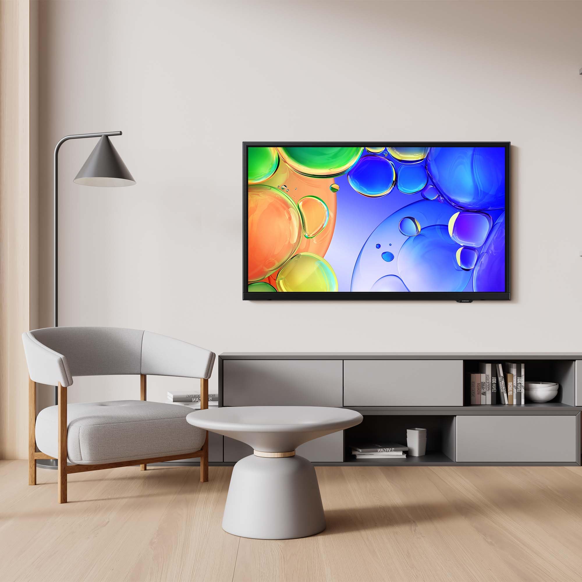 Samsung Smart TV 32" QE32Q5FAAUXZT QLED, Full HD, Real QLED, Quantum HDR, Contrast Enhancer, OTS Lite, Adaptive Sound, Gaming Hub, Slim Look Design, Edizione Speciale PACCHETTO INTRATTENIMENTO, 2026