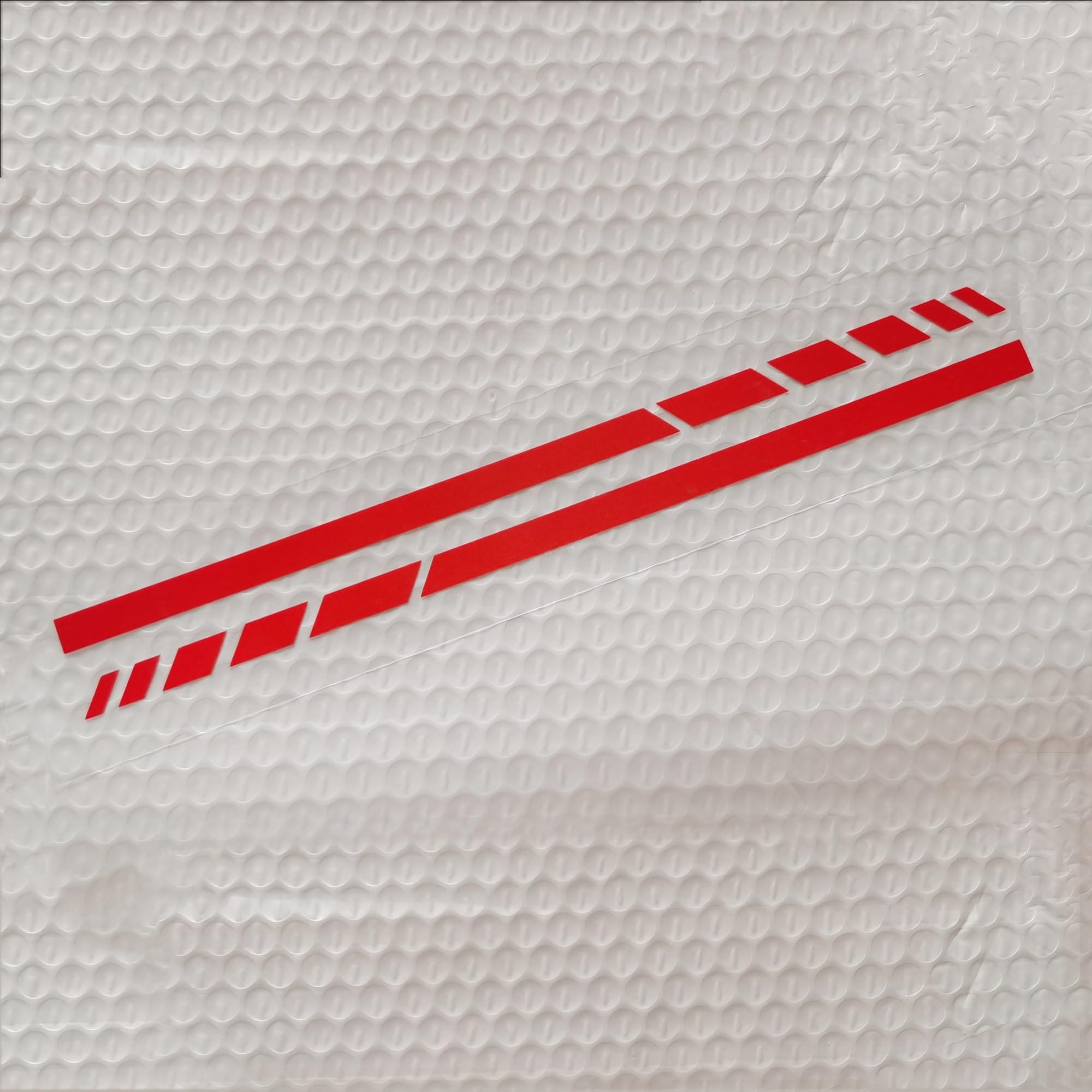 HAfgDJ Motorcycle Front F&Ender Universal Stickers Waterproof Motorbike Reflective Decal