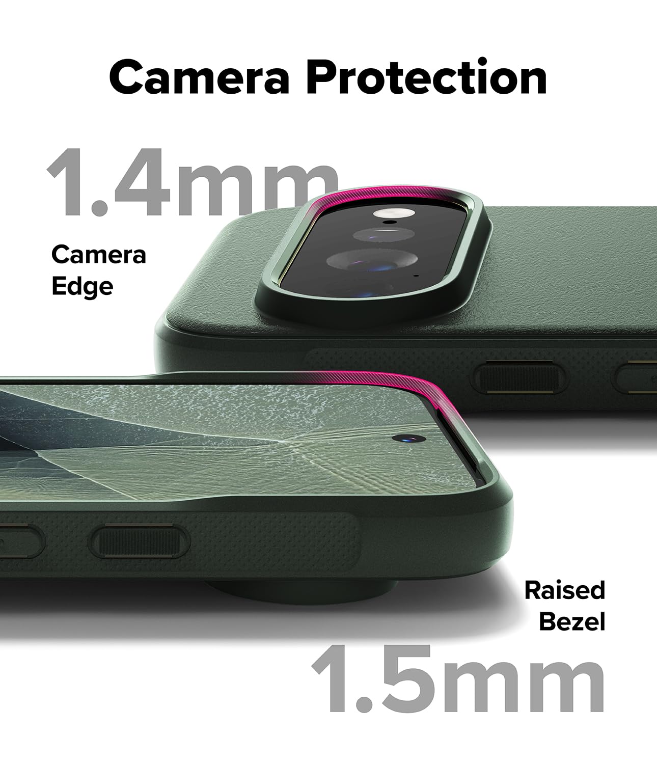 Ringke Funda y Protector Pantalla para Pixel 11 Pro XL [Onyx Magnetic]