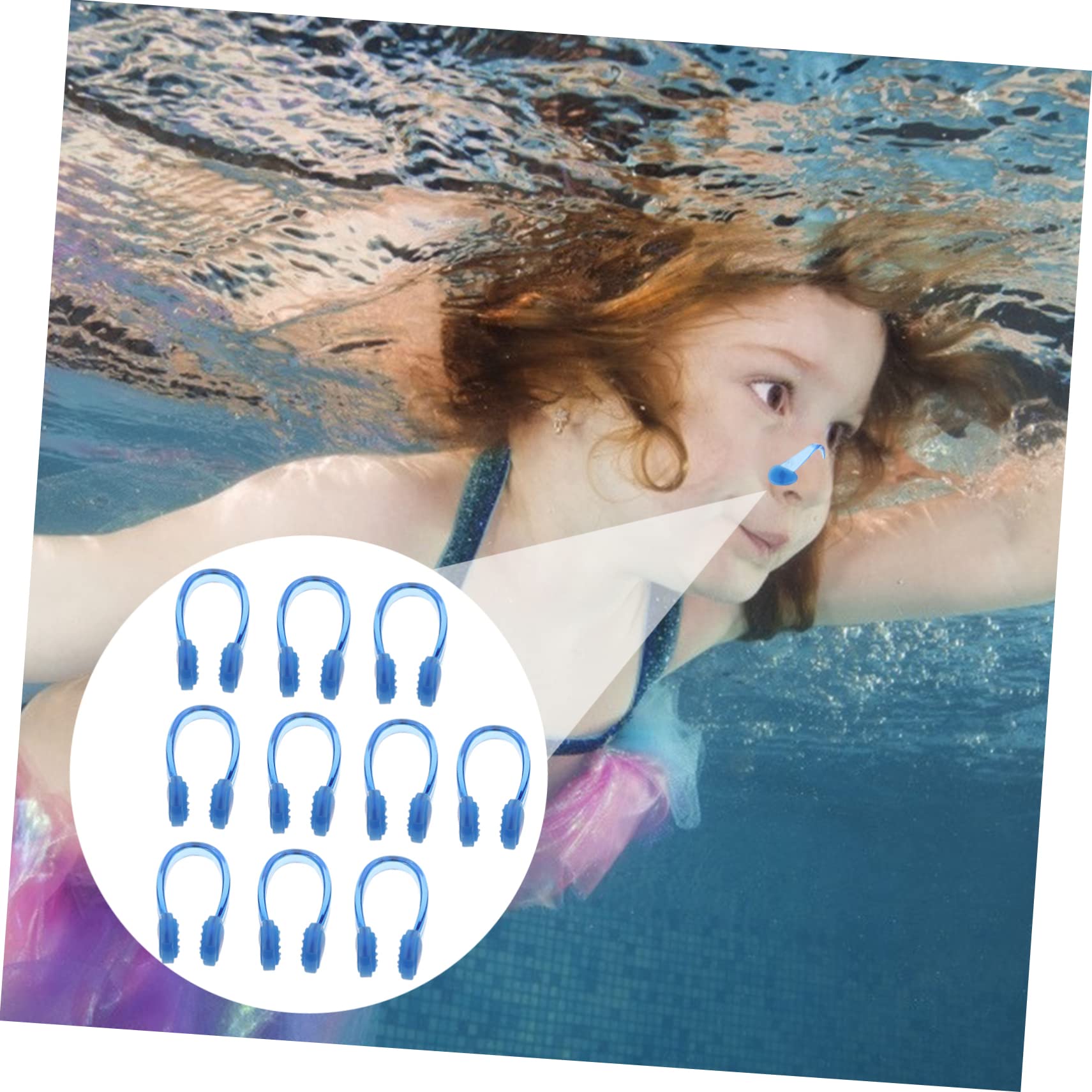 Anneome 30stücke Nasenklammern Für Schwimmer Anti-Wasser Nasenclips Weich Und Komfortabel Für Erwachsene Ab Jahren Strapazierfähig Und Leicht Zu Reinigen
