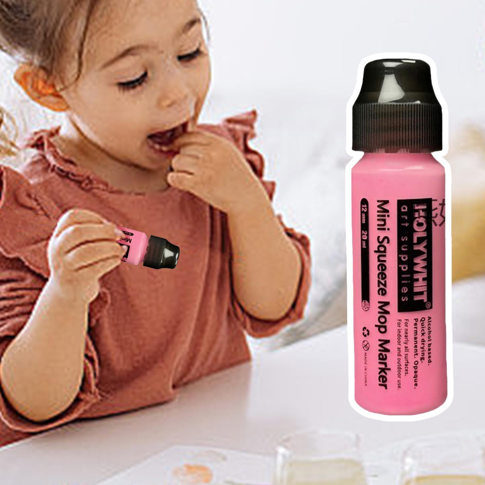 Graffiti Mopp Marker 12mm - Nachfüllbare Acrylstifte Für Street Art