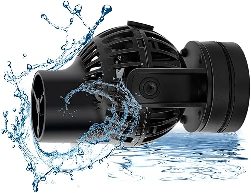 hygger Bomba de circulación para acuario Wave Maker, 792 GPH Ultra-Silence Fish Tank Powerhead con fuerte base de succión magnética para tanque de