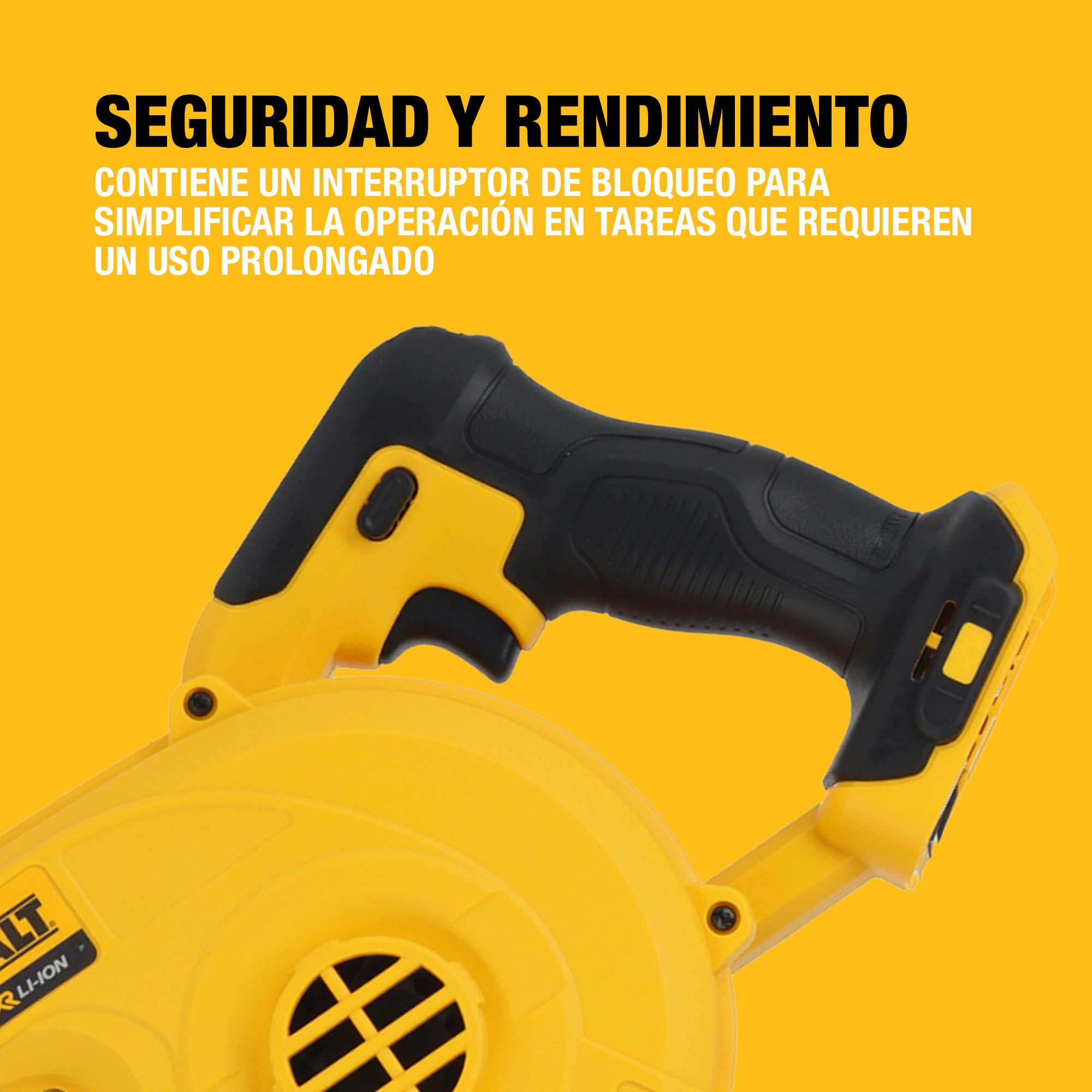 DEWALT Soplador Compacto 18V XR, Solo Herramienta, DCV100-XJ