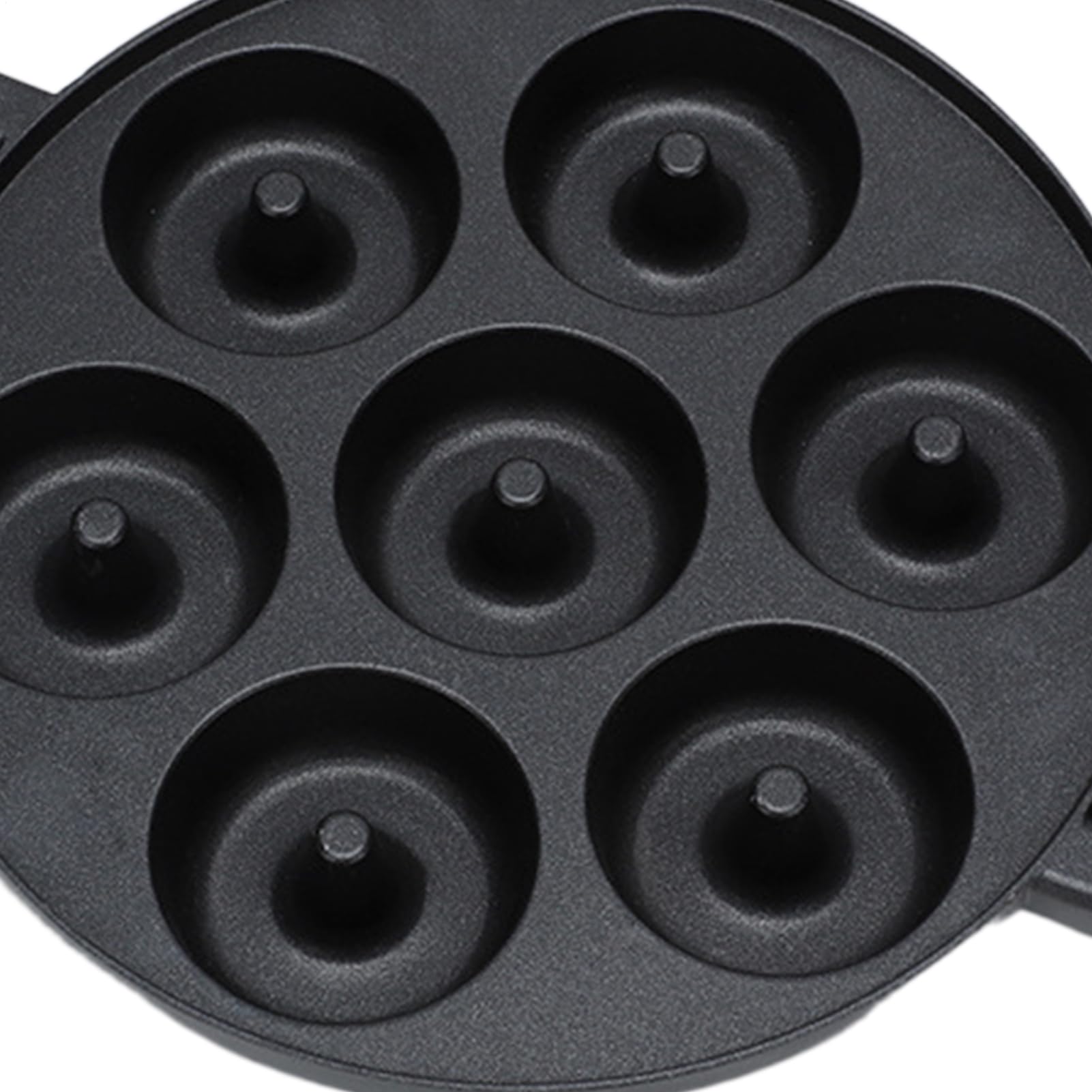 Molde para Donuts Horneables 7 Cavidades Antiadherentes de Aluminio de | Moldes para Cake Para Horno y Freidora de Aire, Repostería Casera, Hornear