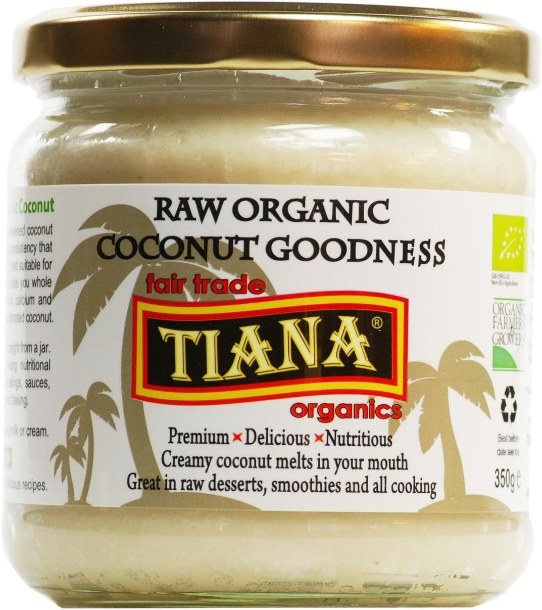 Tiana - Raw Coconut Goodness | 350g