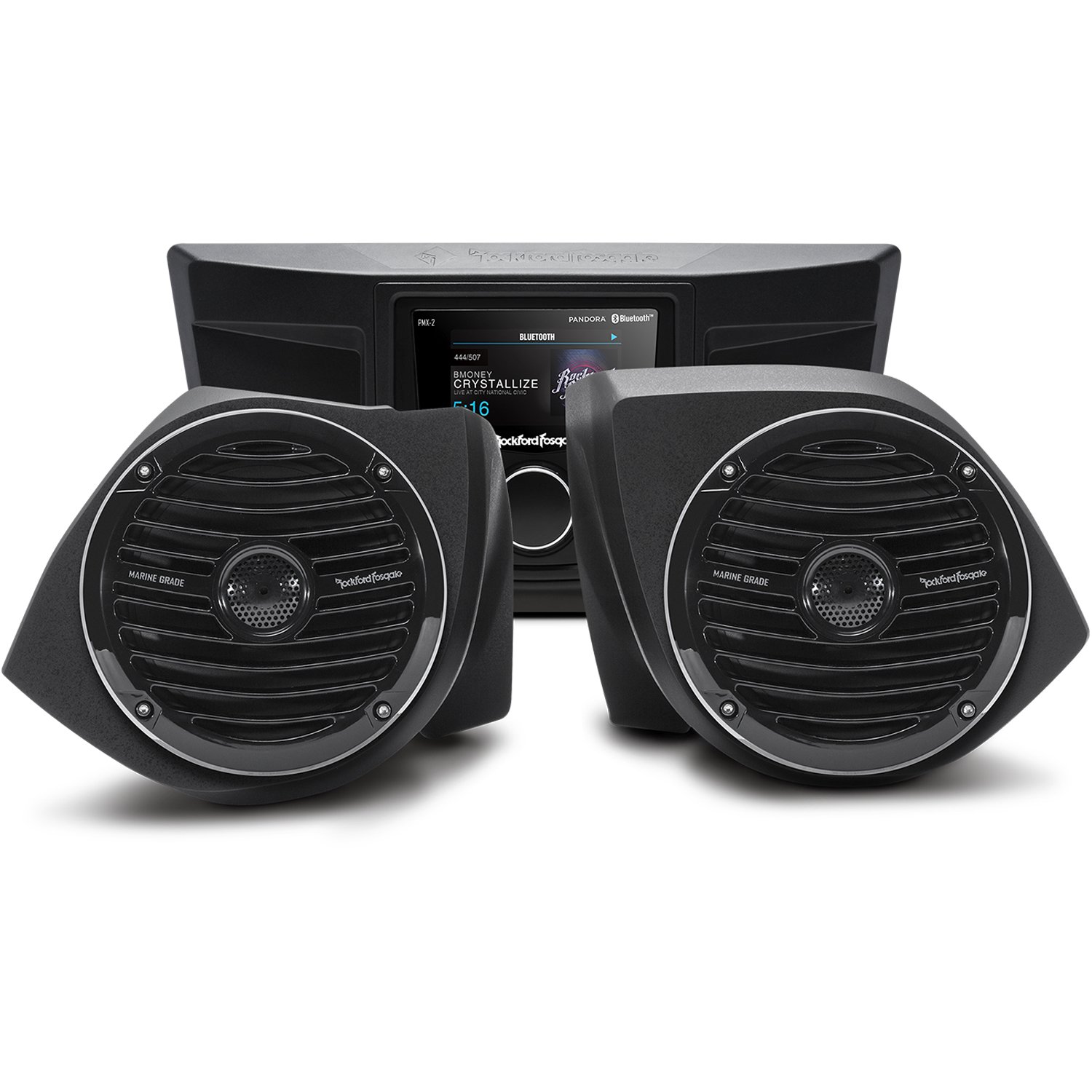 Rockford Fosgate YXZ-STAGE2 Stereo and Front Speaker Kit for Select 2016-2021 Yamaha YXZ Models