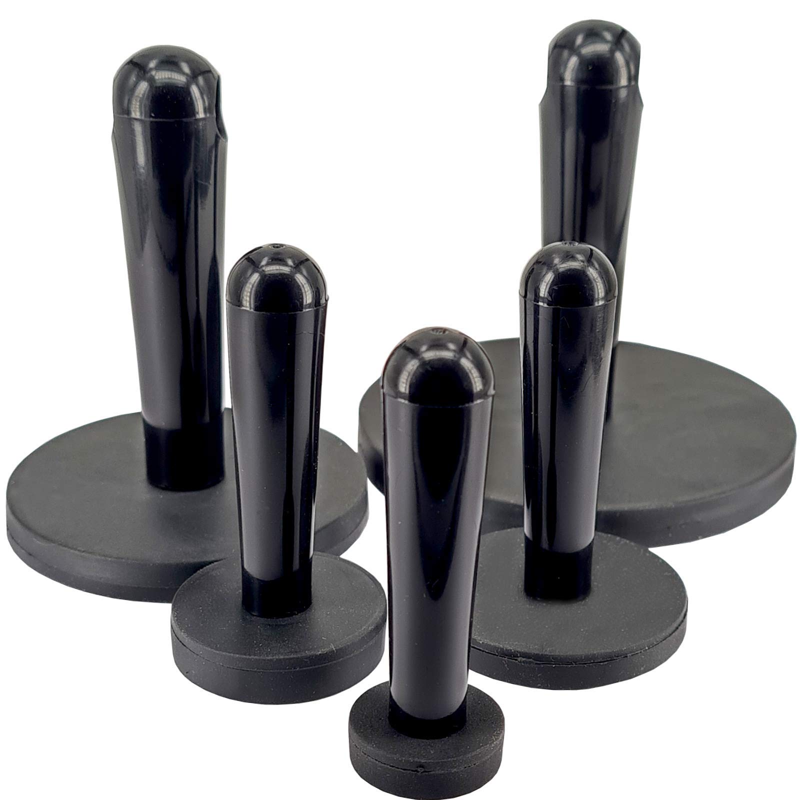 6 imanes de neodimio engomados para coche, herramienta para laminar el coche, diámetro de 43 mm, 12 kg
