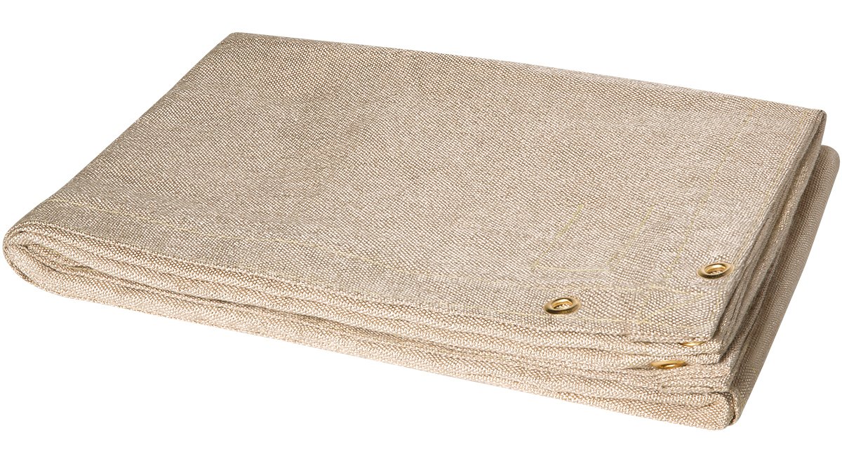 Steiner 372-6X8 Tough Guard 18-Ounce Heat Cleaned Fiberglass Welding Blanket, Tan, 6' x 8'