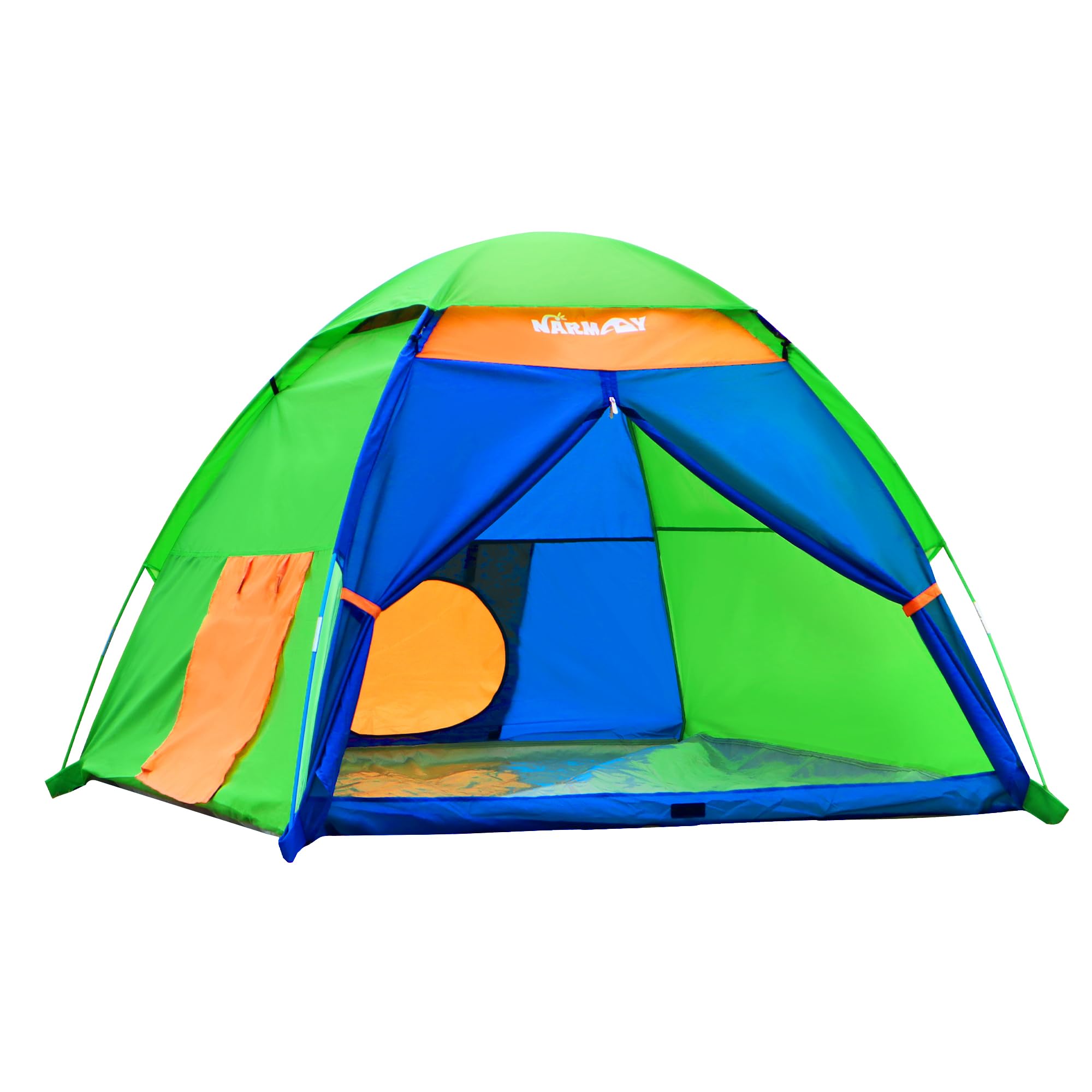 NARMAY(r) Play Tent Summer Camping Dome Tent for Kids Indoor/Outdoor Fun - 60 x 60 x 44 inch