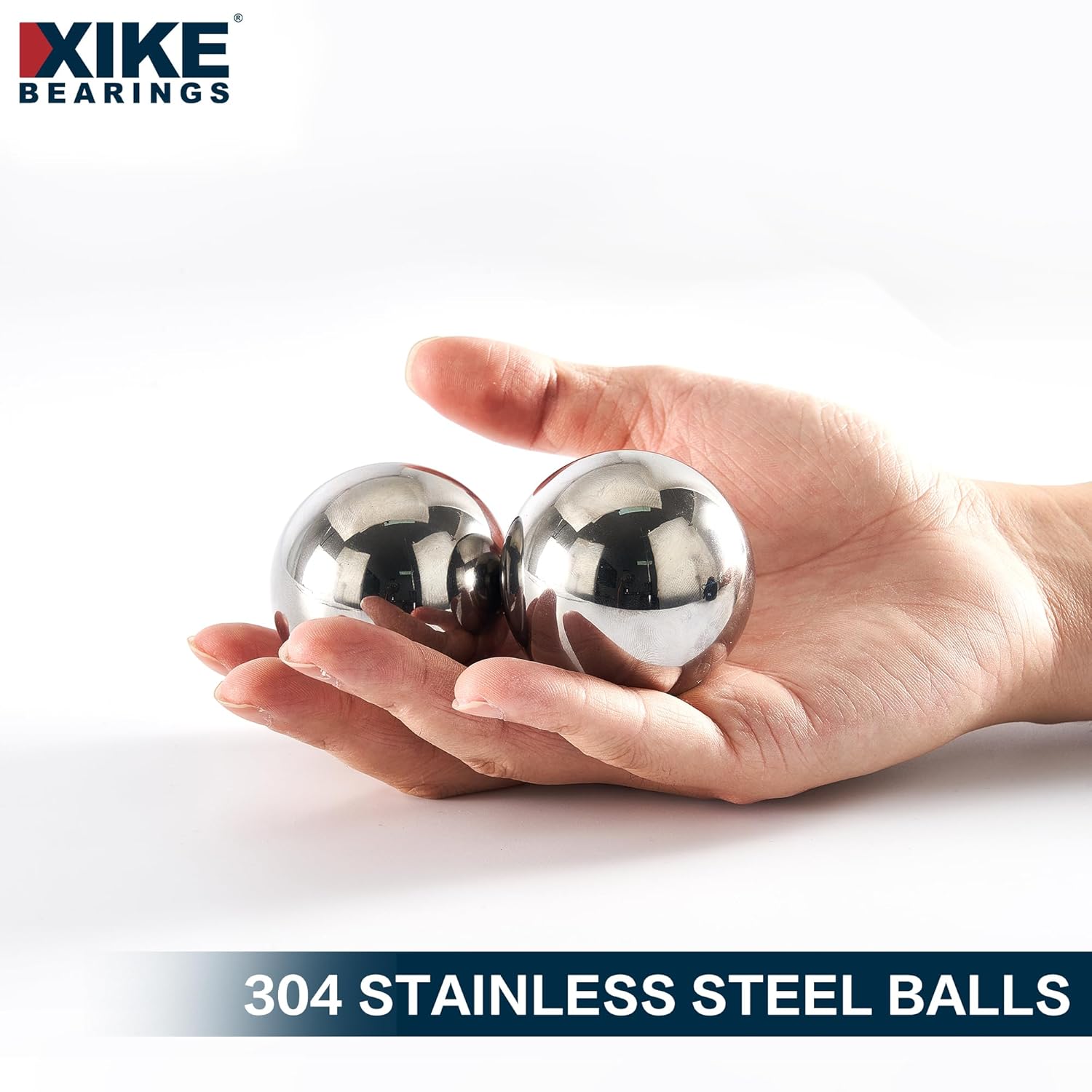 XIKE 2PCS 1-1/16"(1.0625") Inch S304 Stainless Steel Precision Bearing Balls