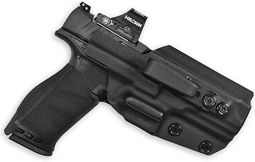 IWB - Funda de garra metible, dentro de la cintura, lista para puntos rojos, se adapta a Walther PDP Compact 44.5 pulgadas