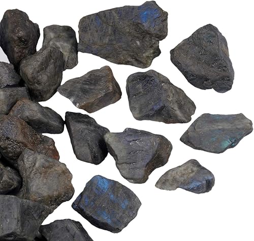 Miniatura 3 de mookaitedecor piedras naturales para curación, acabado en tambor, pulido, envoltura de alambre, wicca y reiki, 1 libra