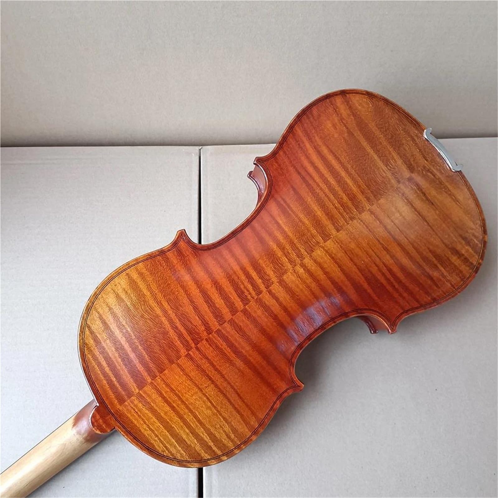 Violín Conjunto De Violín 4/4 Hecho A Mano | Arce Flameado Seleccionado | Barniz al óleo vintage