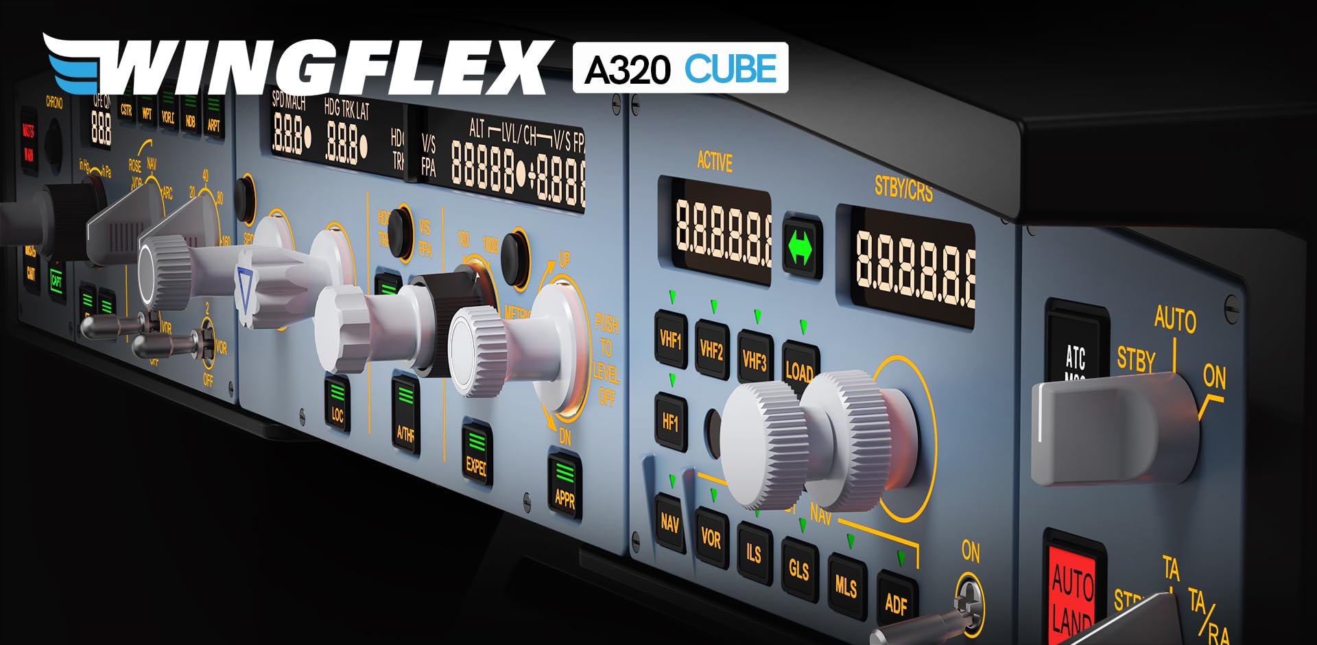 Amazon.co.jp: WINGFLEX A320 RMP CUBE フライトシミュレーション
