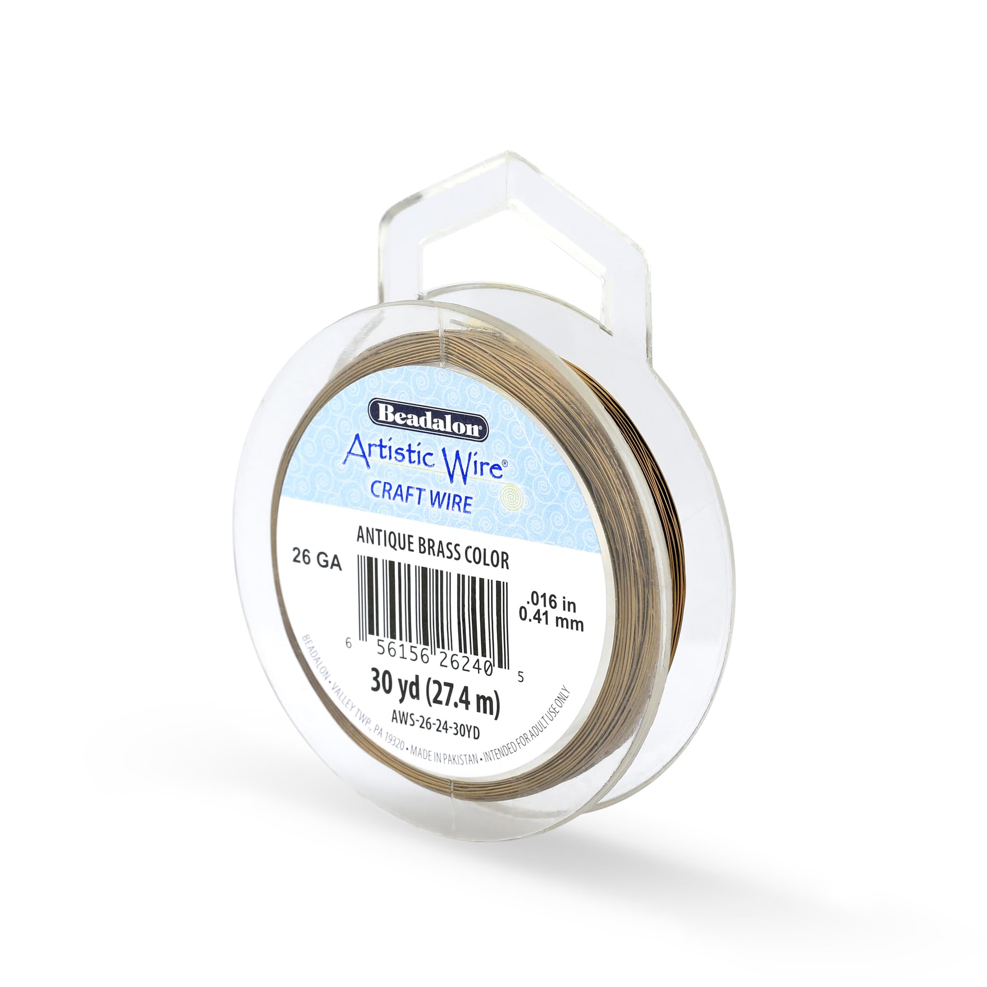 Beadalon 30-Yards Artistic 26-Gauge Gun Metal Wire