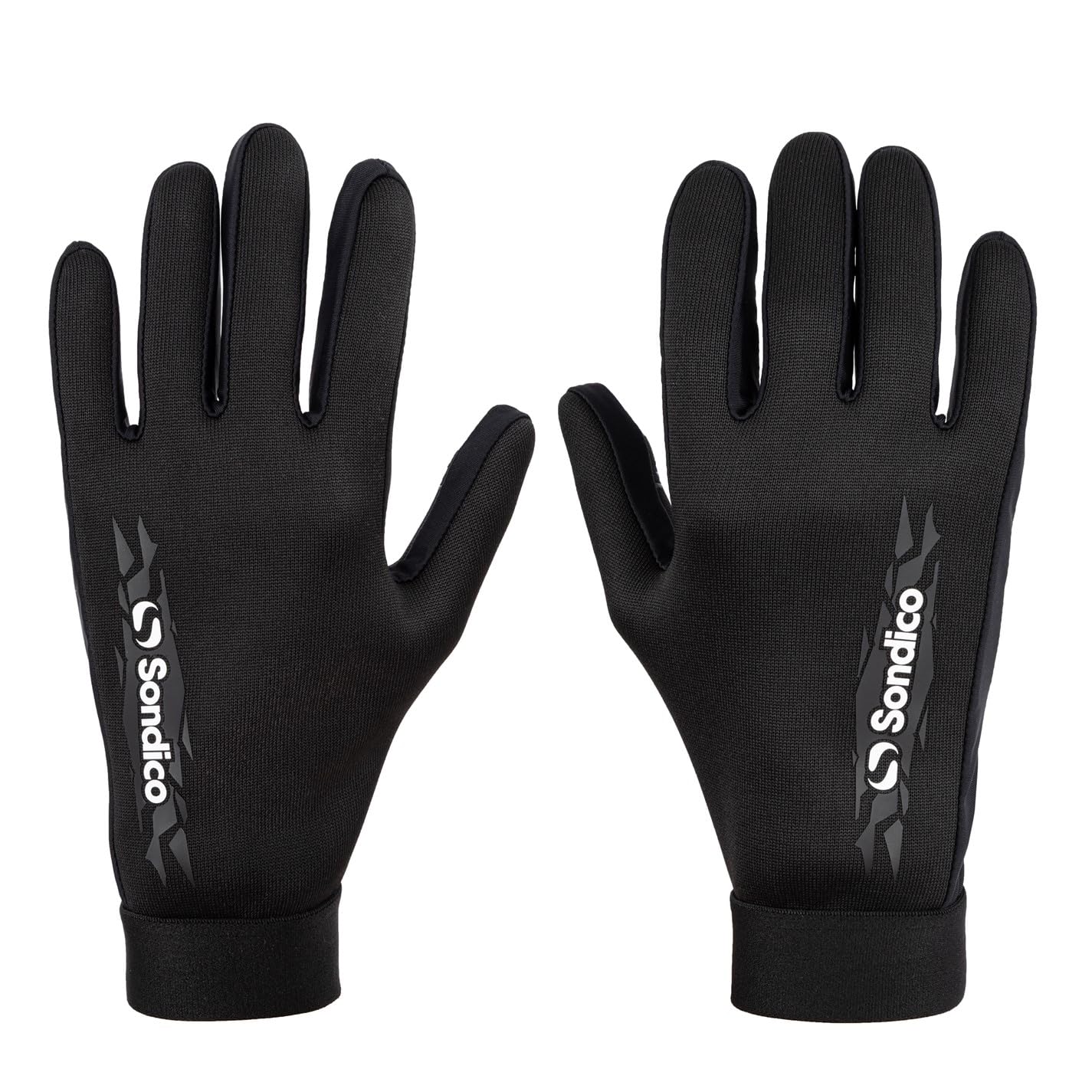 Sondico Football Player Gloves Kids Black S/M