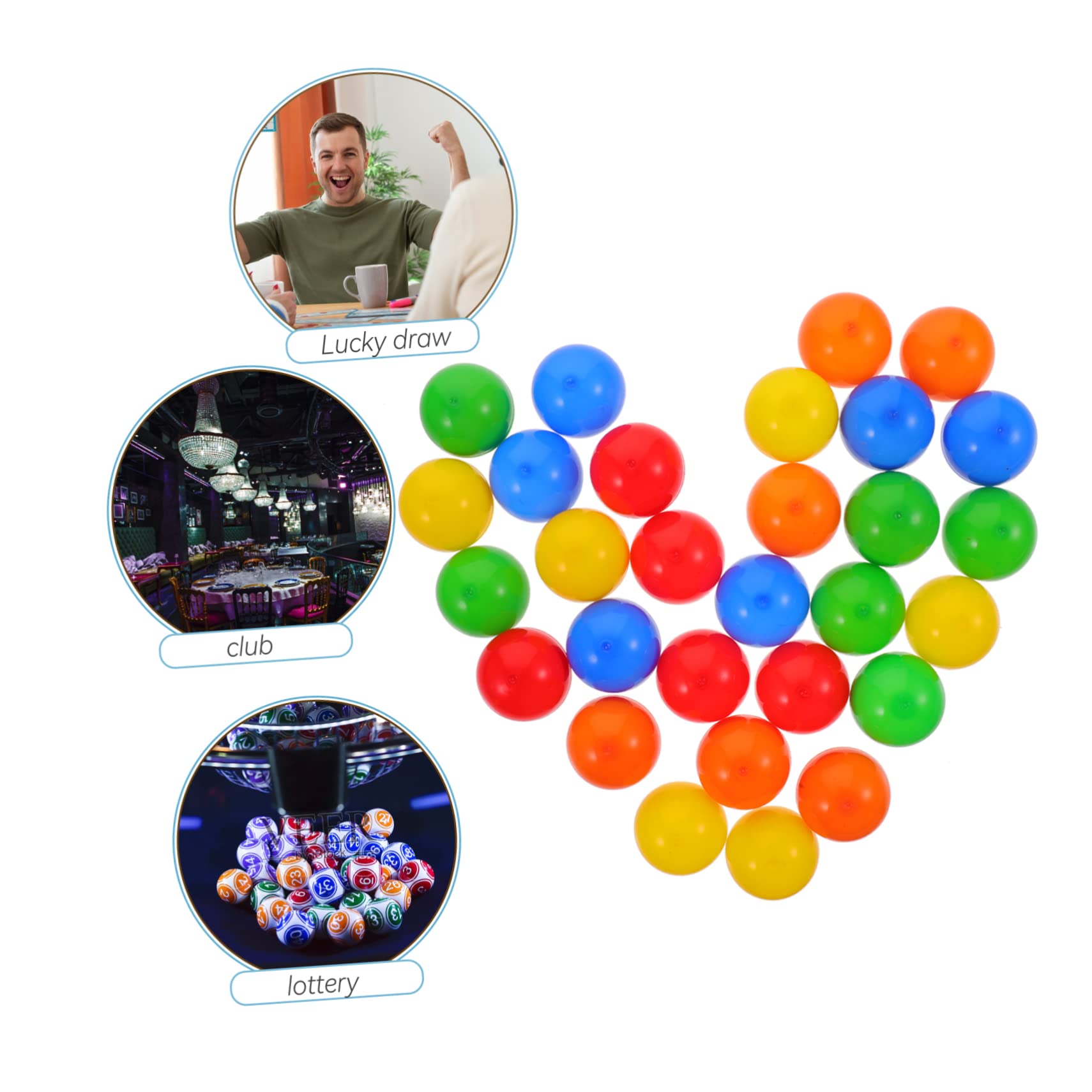 Alasum Balls 20pcs Colorful Opening Balls Hollow Game Safe for Parties Boys and Girls Adults