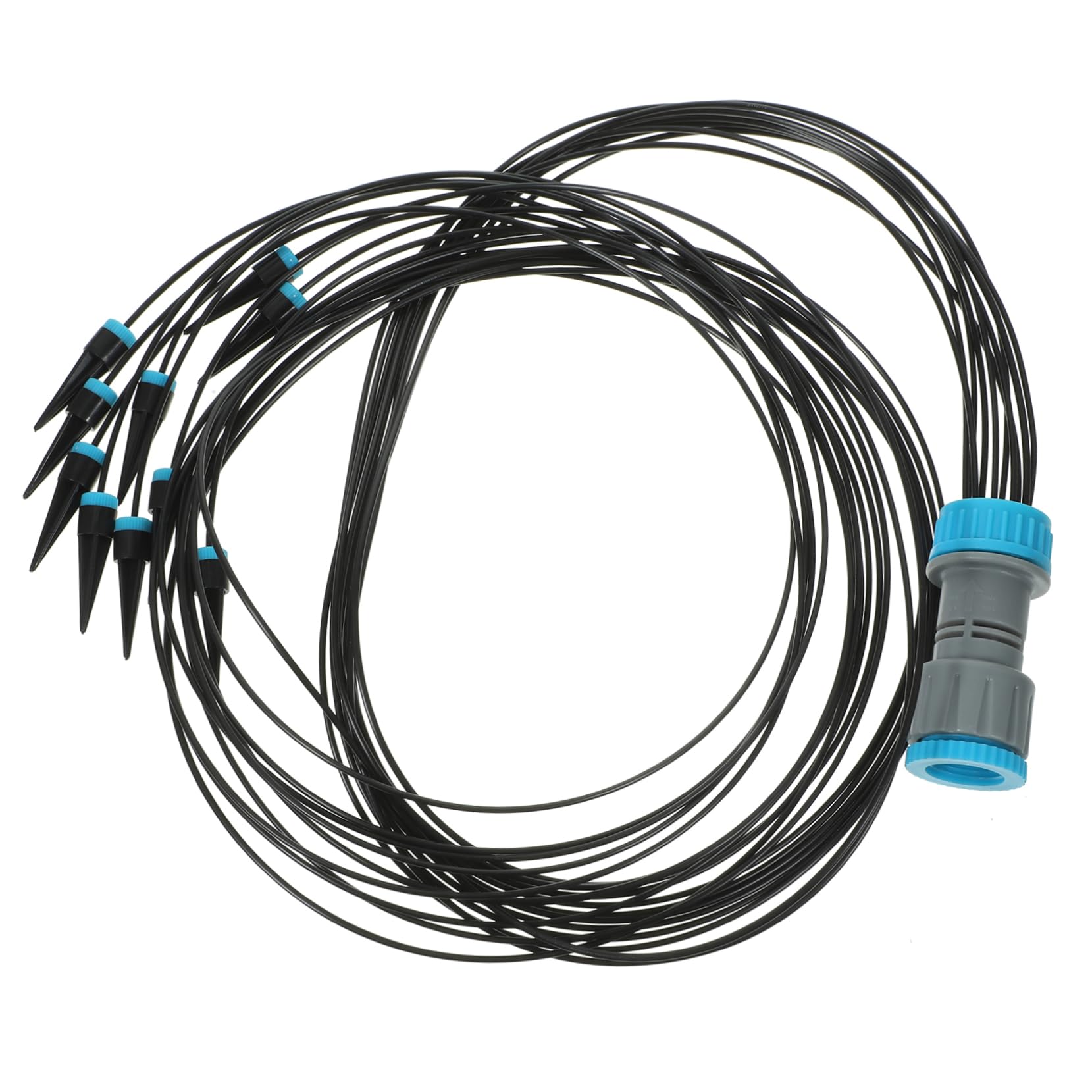 ibasenice 5 Piezas Dispositivo De Riego Automático Automatizado Irrigación Diluvio Planta Boquilla Exterior Simple Invernadero Goteo Rociador De Jardín El Plastico
