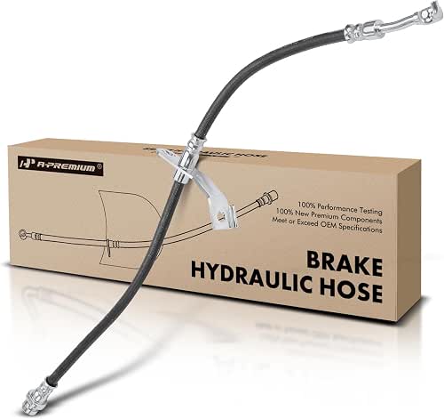 A-Premium Front Driver Brake Hydraulic Hose Compatible with Select Hyundai