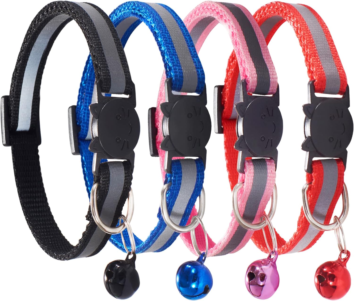 Dbuy Cat Collars, Cat Collars with Bell, Breakaway Cat
