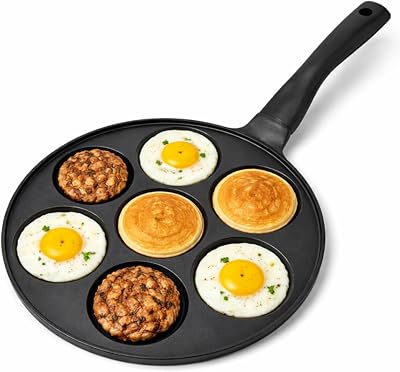 joeji's Kitchen — Sartén de tortitas con 7 agujeros