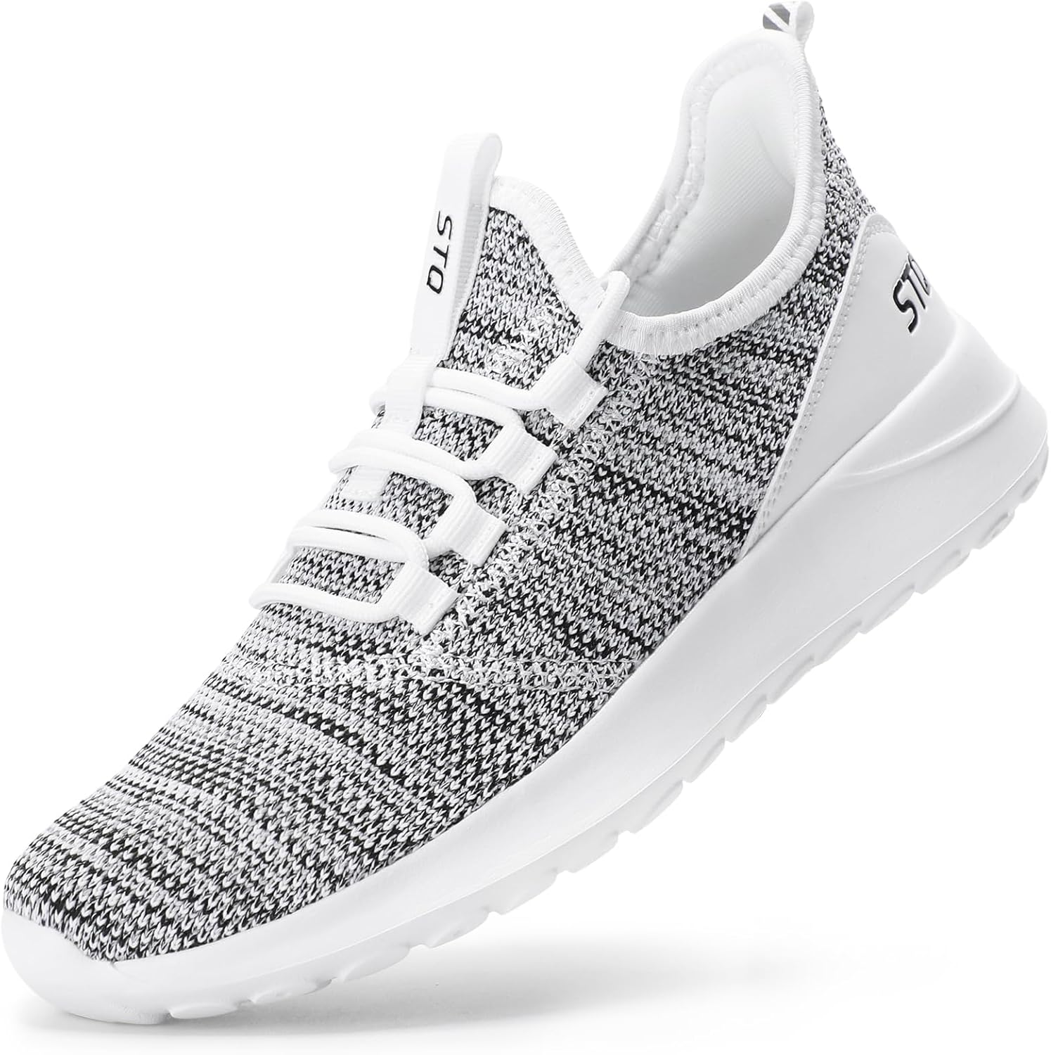 STQ Womens Slip On Sneakers Tennis Walking Orthopedic Shoes Breathable Athletic Gym Workout Cross Training Sneakers